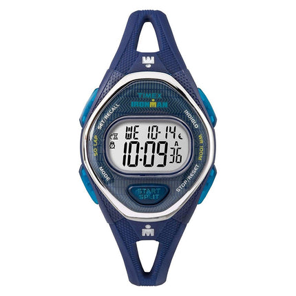 Timex Chronograph Watch - Women's Ironman Sleek 50 Navy Strap | TW5M13600JV ,