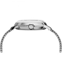 Timex Men's Automatic Watch - Marlin Black Dial Silver Mesh Bracelet | TW2T22900ZV ,