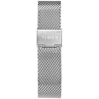 Timex Men's Chronograph Watch - Fairfield Black Dial Silver Bracelet | TW2T11400 ,