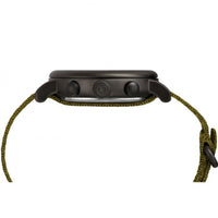 Timex Men's Chronograph Watch - Standard Black Dial Green Strap | TW2T21400VQ ,