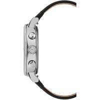 Timex Men's Chronograph Watch - Standard Black Dial Leather Strap | TW2T21100VQ ,