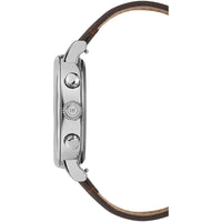 Timex Men's Chronograph Watch - Standard Cream Dial Leather Strap | TW2T21000VQ ,