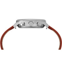 Timex Men's Chronograph Watch - Waterbury Brown Leather Strap | TW2T28000VQ ,