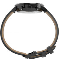 Timex Men's Chronograph Watch - Waterbury Grey Dial Leather Strap | TW2U04900VQ ,