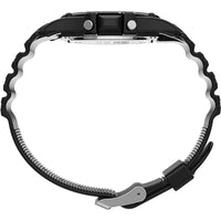 Timex Men's Digital Watch - Atlantis X Stranger Things Black Resin Strap | TW2V51000YB ,