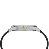 Timex Men's Quartz Watch - American Documents White Dial Leather Strap | TW2R82700US ,