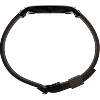 Timex Men's Quartz Watch - Norway Black Dial Brown Leather Strap | TW2T66400VQ ,