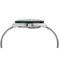 Timex Men's Quartz Watch - Q Timex Black Dial Stainless Steel Bracelet | TW2U60900ZV ,