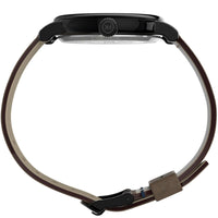 Timex Men's Quartz Watch - Standard Blue Dial Brown Leather Strap | TW2T69400VQ ,