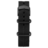 Timex Men's Quartz Watch - Todd Snyder Military Black Dial Nylon Strap | TW2R78600JR ,