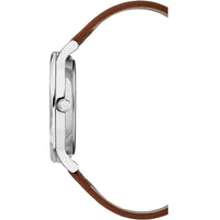 Timex Men's Quartz Watch - Waterbury Black Dial Brown Leather Strap | TW2P95800VQ ,