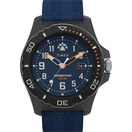 Timex Men's Watch - Expedition North Freedive Ocean Blue Fabric Strap | TW2V40300JR ,