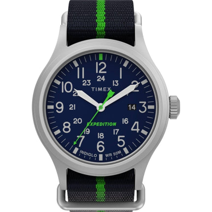 Timex Men's Watch - Expedition North Sierra Blue Dial Fabric Strap | TW2V23000VQ ,