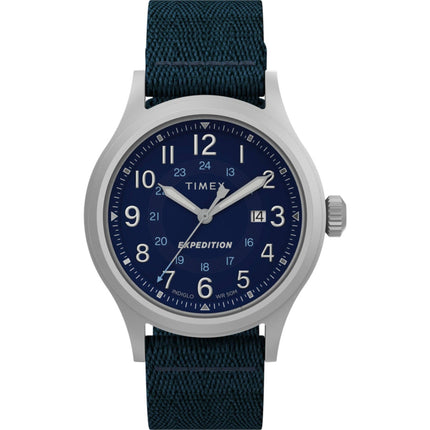 Timex Men's Watch - Expedition North Sierra Date Display Blue Dial Strap | TW2V65600JR ,