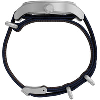 Timex Men's Watch - Expedition North Sierra White Dial Blue Fabric Strap | TW2V22800VQ ,