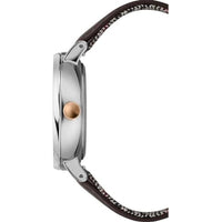 Timex Men's Watch - Fairfield Black Dial Brown Leather Strap Quartz | TW2R38100 ,