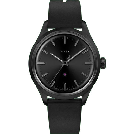 Timex Men's Watch - Giorgio Galli S1 Automatic Black Dial Rubber Strap | TW2V70300 ,