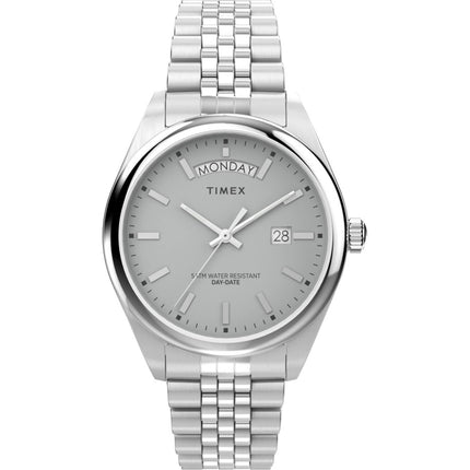Timex Men's Watch - Legacy Grey Dial Silver Stainless Steel Bracelet | TW2V67900VQ ,