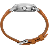 Timex Men's Watch - Marlin Power Reserve Dark Blue Dial Leather Strap | TW2U38400ZV ,