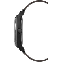 Timex Men's Watch - MK1 Quartz Black Stainless Steel Case Brown Strap | TW2R96900 ,