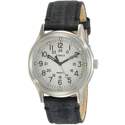 Timex Men's Watch - MK1 Quartz Stainless Steel Case Black Fabric Strap | TW2R68300 ,