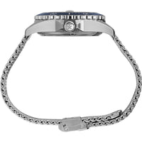 Timex Men's Watch - Navi XL Blue Dial Stainless Steel Mesh Bracelet | TW2U38200ZV ,