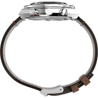 Timex Men's Watch - Q Chronograph Rotating Bezel Cream and Black Dial | TW2V42800 ,