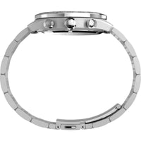 Timex Men's Watch - The Waterbury Chronograph Rotating Bezel Silver Dial | TW2V42400 ,