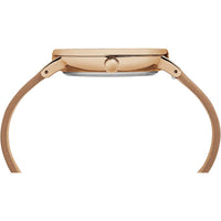 Timex Unisex Quartz Watch - Fairfield Cream Dial Tan Leather Strap | TW2R26200VQ ,