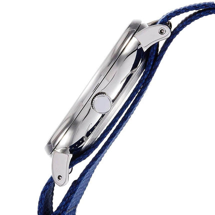 Timex Unisex Quartz Watch - Weekender Fairfield White Dial Blue Strap | TW2P97700 ,