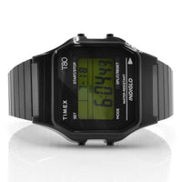 Timex Unisex Watch - T80 Grey Dial Black Stainless Steel Expansion Band | TW2R67000 ,