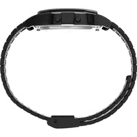 Timex Unisex Watch - T80 Grey Dial Silver Stainless Steel Bracelet Digital | TW2R79400 ,