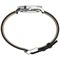 Timex Women's Quartz Watch - Easy Reader Gen1 White Dial Black Strap | TW2U21700VQ ,