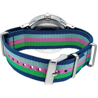 Timex Women's Quartz Watch - Fairfield White Dial Adjustable Nylon Strap | TW2P91700 ,