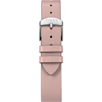 Timex Women's Quartz Watch - Transcend White Dial Leather Strap | TW2T47900 ,