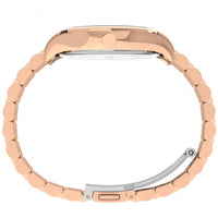Timex Women's Quartz Watch - Waterbury Cream Dial Rose Gold Bracelet | TW2U23200VQ ,