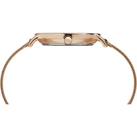 Timex Women's Quartz Watch - Waterbury Rose Gold Mesh Bracelet | TW2T36200VQ ,