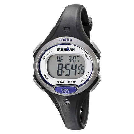 Timex Women's Strap Watch - Ironman Essential Chrono Alarm Black Resin| TW5K90000JV ,