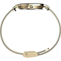 Timex Women's Watch - Black Dial Rose Gold Steel Mesh Bracelet Quartz | TW2V31100VQ ,