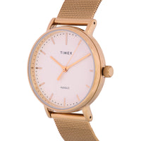 Timex Women's Watch - Fairfield Quartz Off White Dial Mesh Bracelet | TW2R26500VQ ,