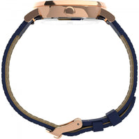 Timex Women's Watch - Fairfield White Dial Blue Leather Strap Quartz | TW2U95900VQ ,