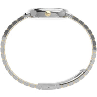 Timex Women's Watch - Standard Demi White Dial Two Tone Steel Bracelet | TW2U60200VQ ,