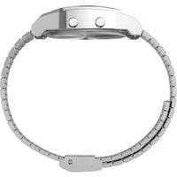 Timex Women's Watch - T80 Chronograph Silver Stainless Steel Bracelet | TW2V74200 ,