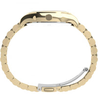 Timex Women's Watch - Waterbury White Dial Yellow Gold Bracelet | TW2T74800VQ ,