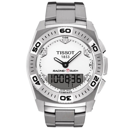 Tissot Men's Chrono Watch - Racing Touch Ana-Digi Dial Bracelet | T0025201103100 ,