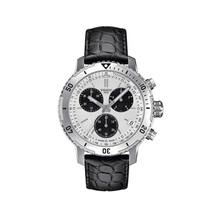 Tissot Men's Watch - T-Sport PRS 200 Chrono Silver and Black Dial | T0674171603100 ,