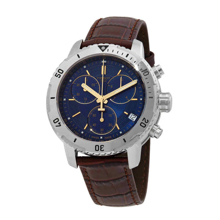 Tissot Men's Watch - T-Sport PRS 200 Chronograph Blue Dial Strap | T0674171604100 ,