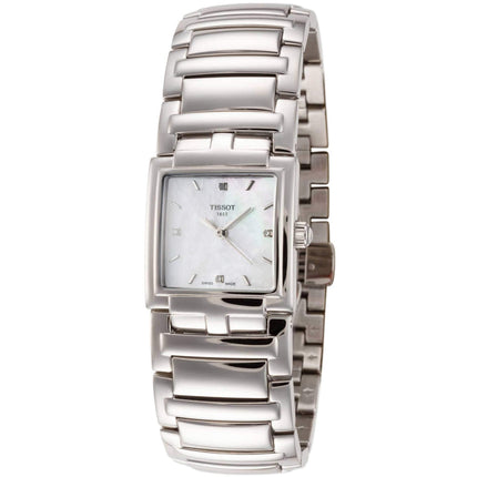 Tissot Women's Watch - T-Evocation Diamond White Mother of Pearl Dial | T0513101111600 ,
