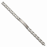Titanium Brushed and Polished ID 8.5in Bracelet ,