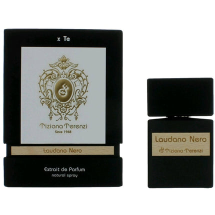 Tiziana Terenzi Unisex Eau De Parfum Spray - Laundano Nero Natural Scent, 3.4 oz ,